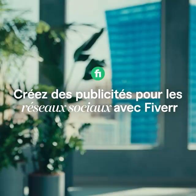video Fiverr - Bénéfits ad